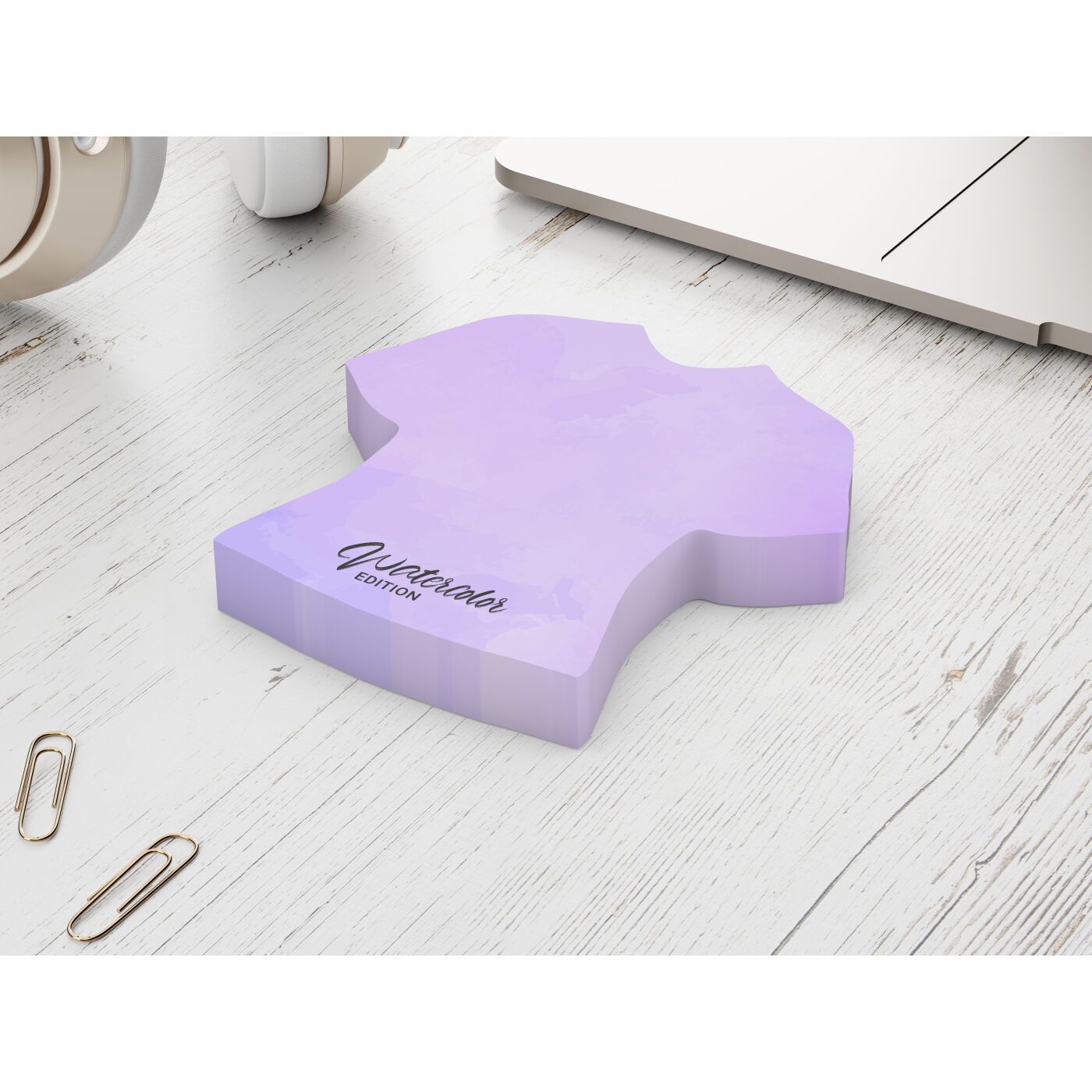 Haftnotizblock Form 72 × 72 mm, 100 Haftzettel, T-Shirt-365