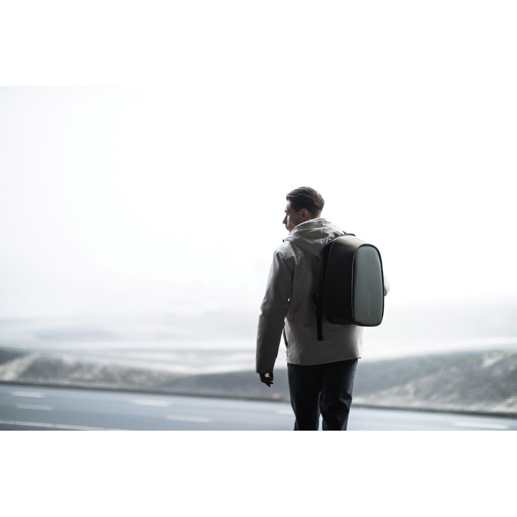 Bobby Hero Small Anti-Diebstahl-Rucksack - grün-43