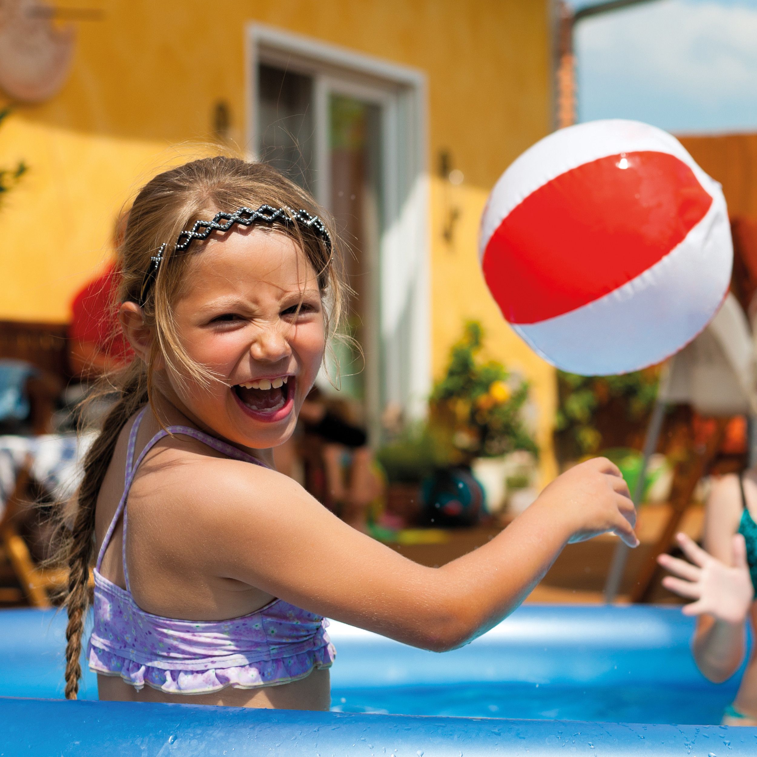 Mini Wasserball Acapulco - rot-434