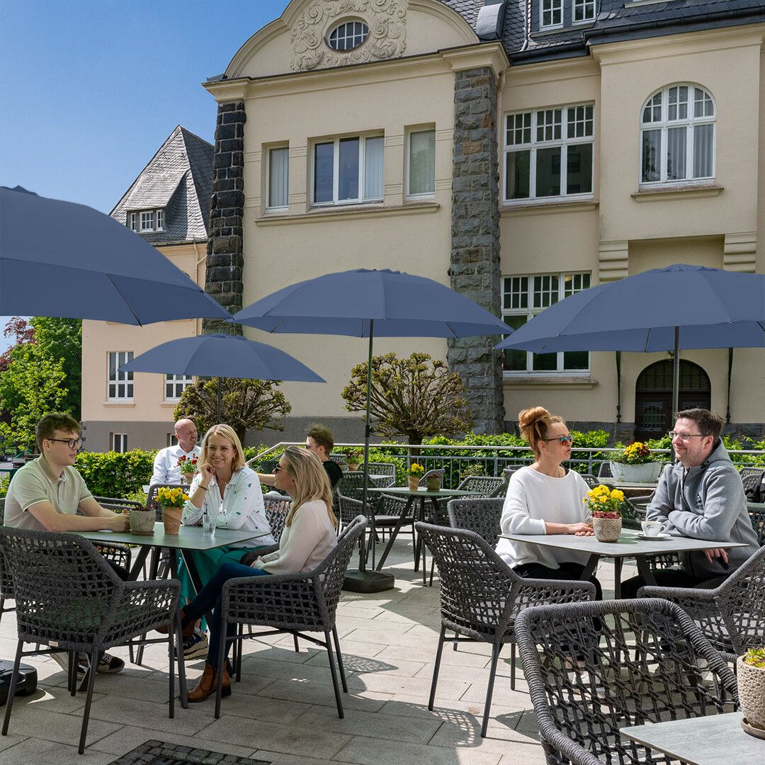 Sonnenschirm XL Ø235 cm - nachtblau-305