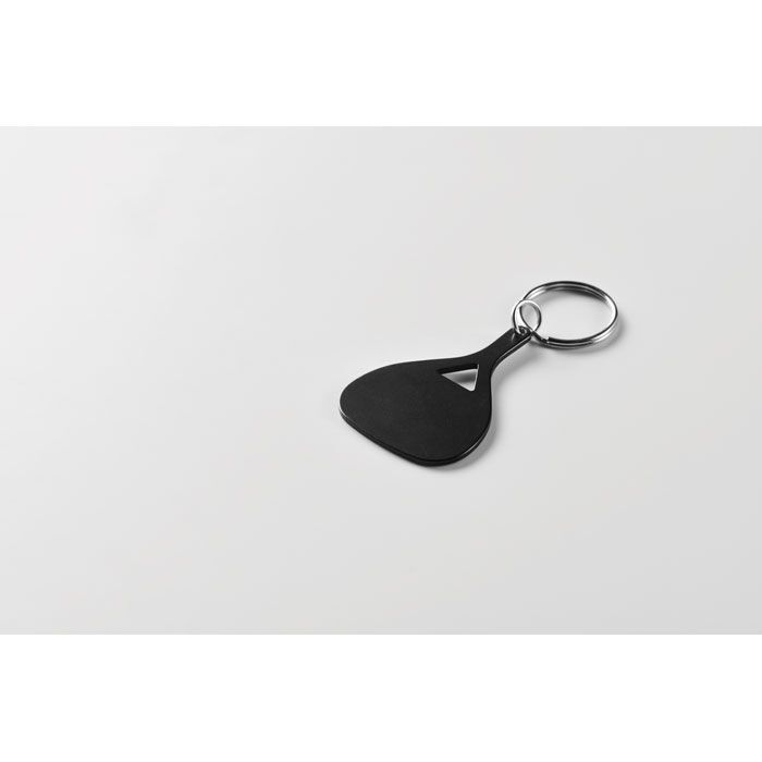 Schlüsselring aus Aluminium KEPAD - schwarz-743
