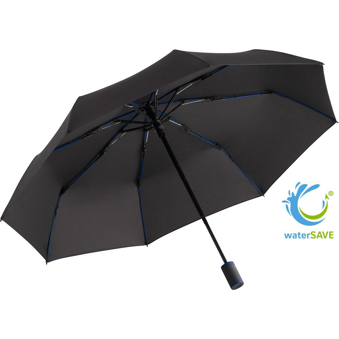 Taschenschirm FARE® AOC Mini Style Ø97 cm - schwarz - marine-926