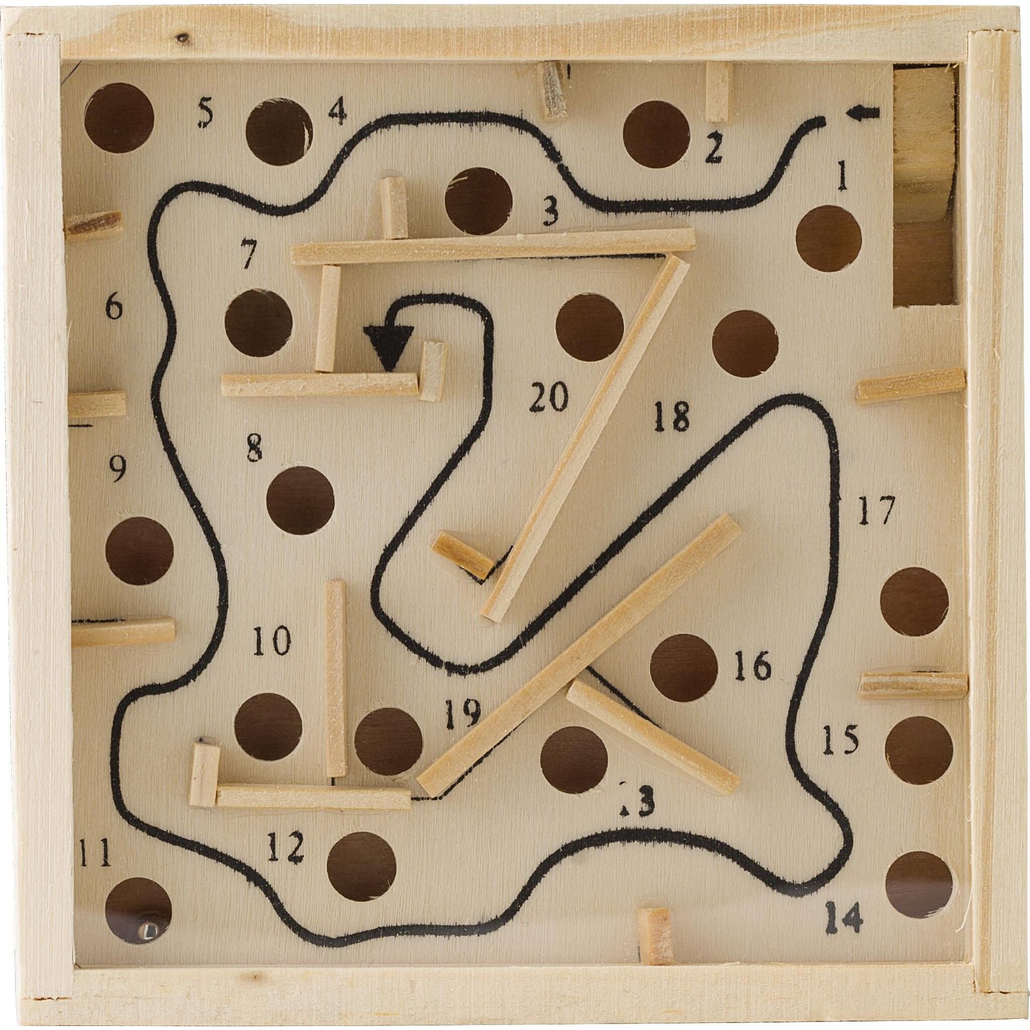Geduldsspiel aus Holz Joel - braun-620