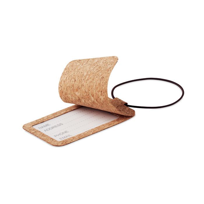 Gepäckanhänger Kork OVALIS - beige-145