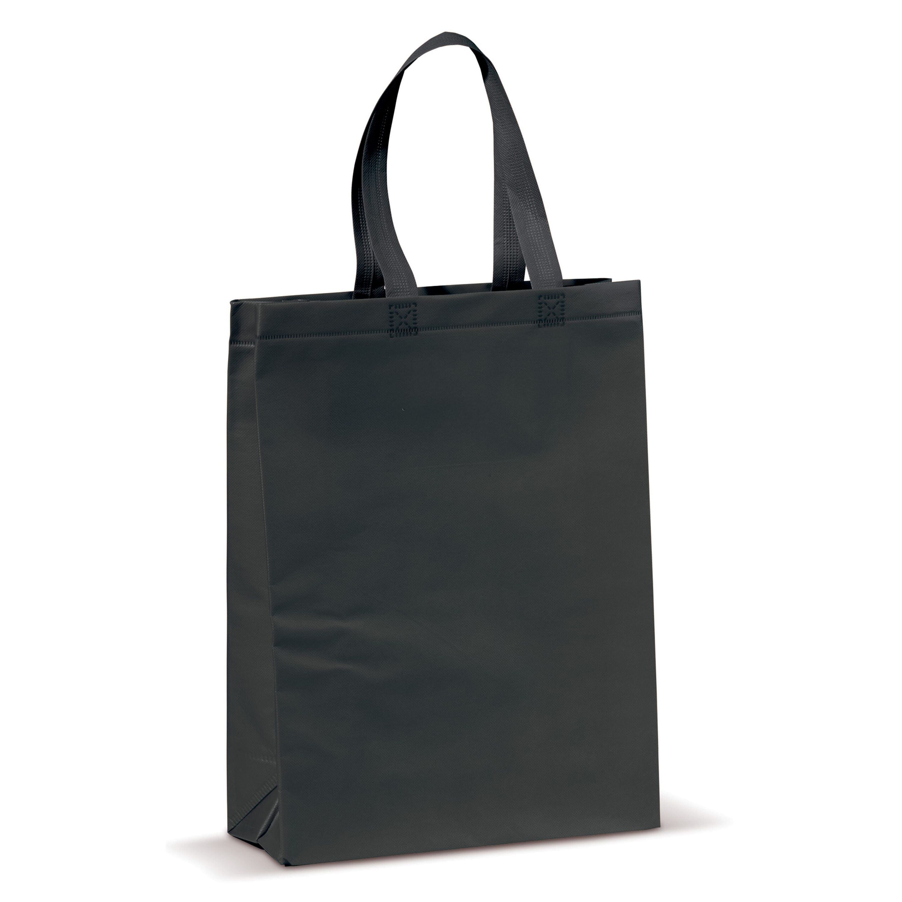 Laminierte Non Woven Tasche 105g/m² - schwarz-206
