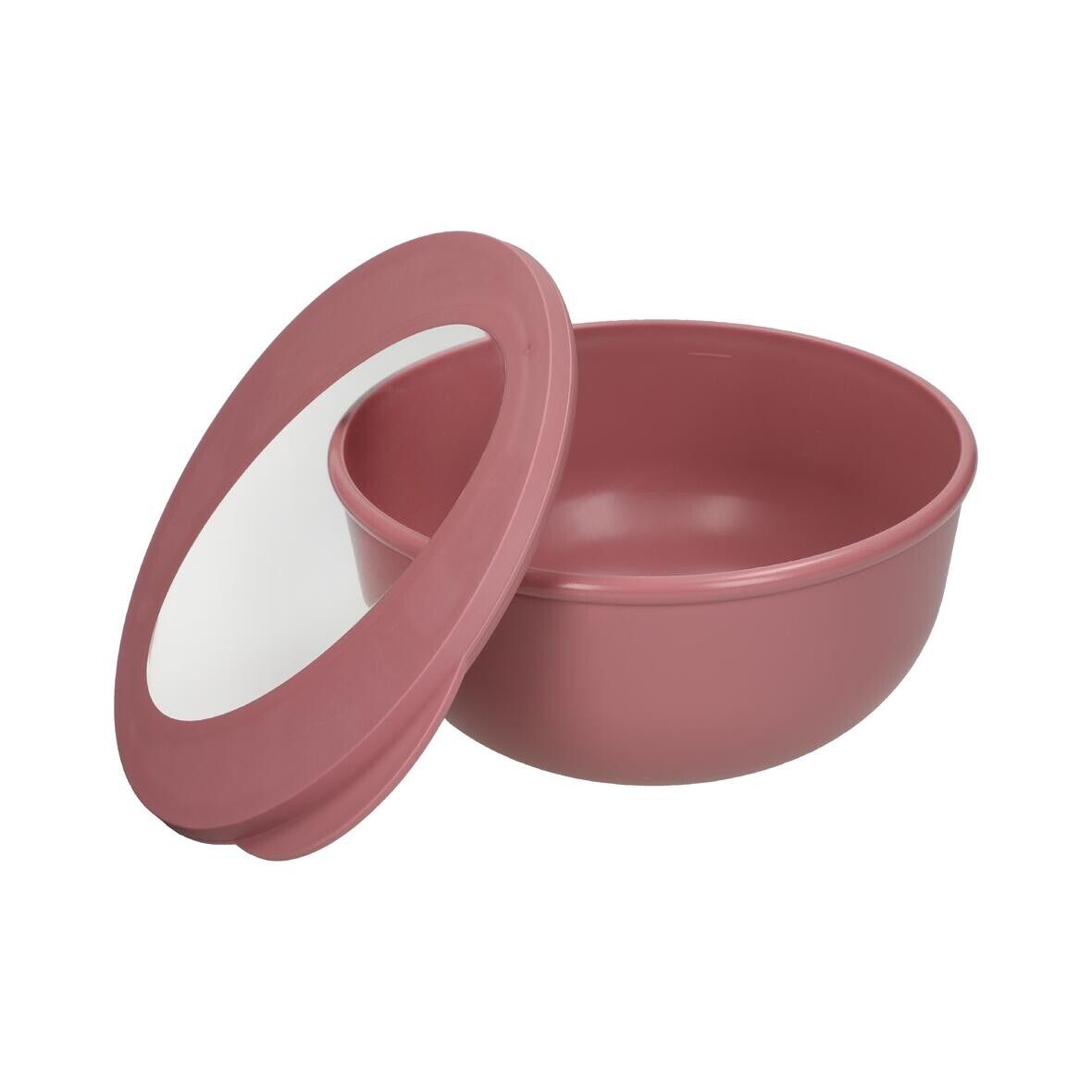 Food-Bowl ToGo, Deluxe, 1,0 l - behagliches blau - transparent-295