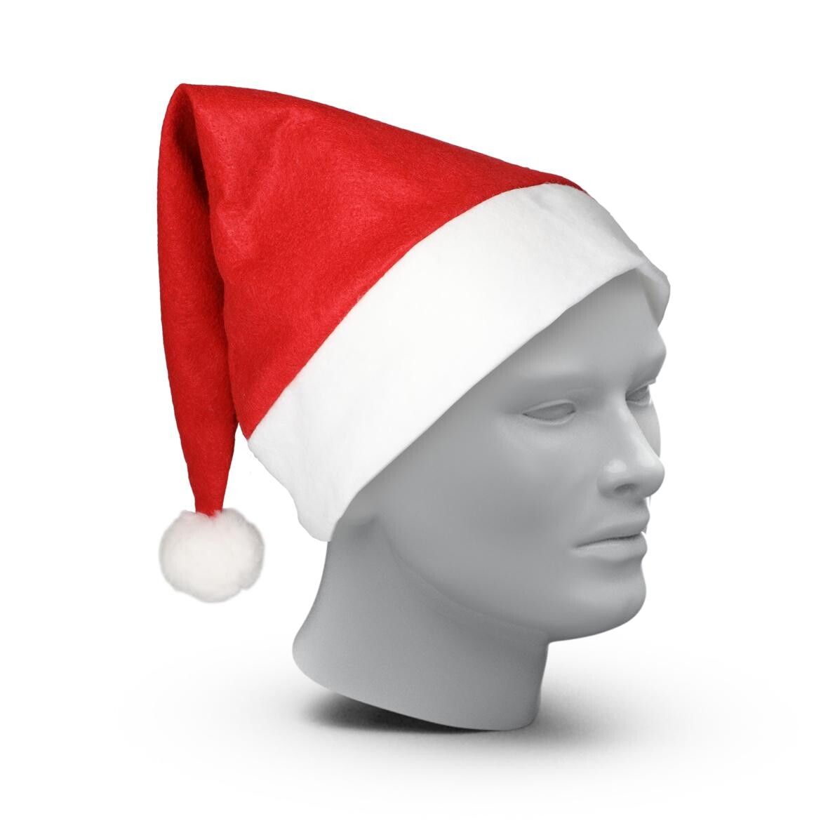 Weihnachtsmütze - rot-624
