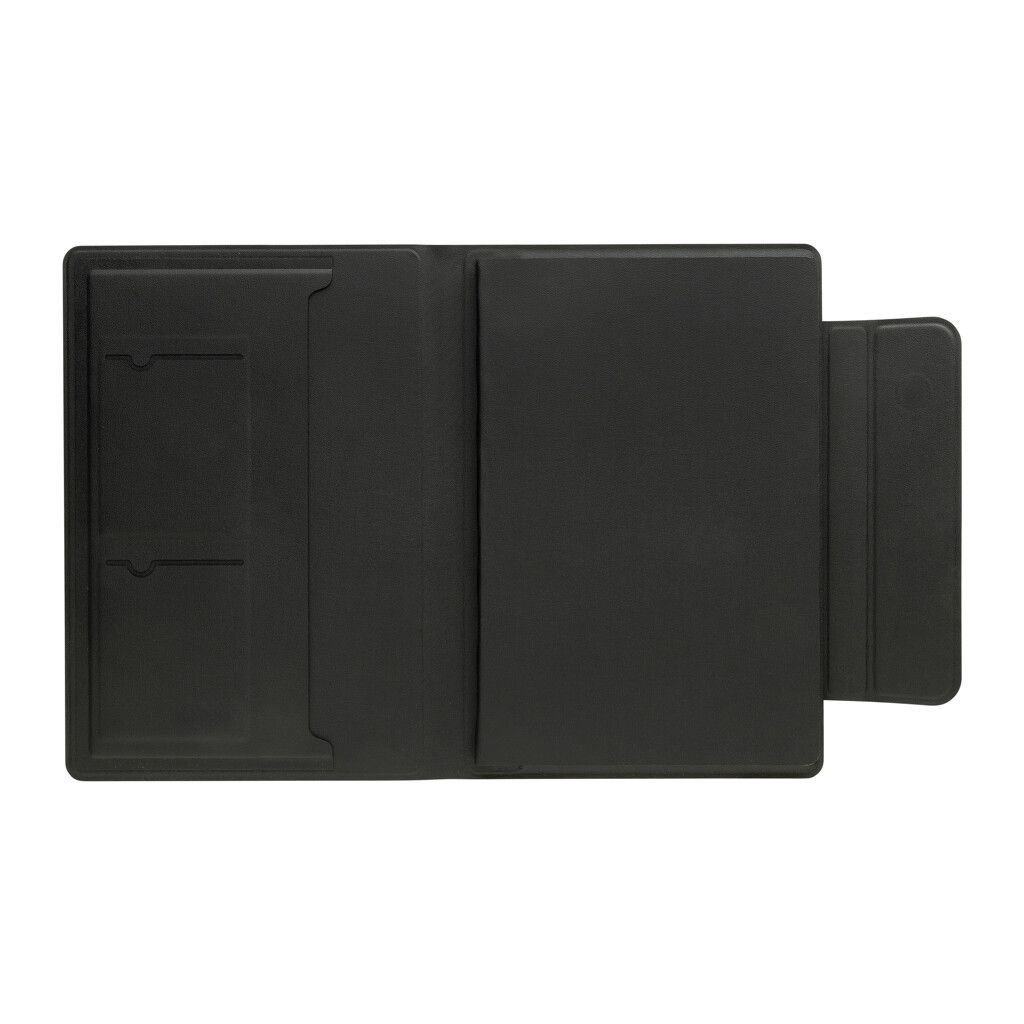 Stuart Magnet-Portfolio A5 aus RCS-zertifiziertem rPU - schwarz-741