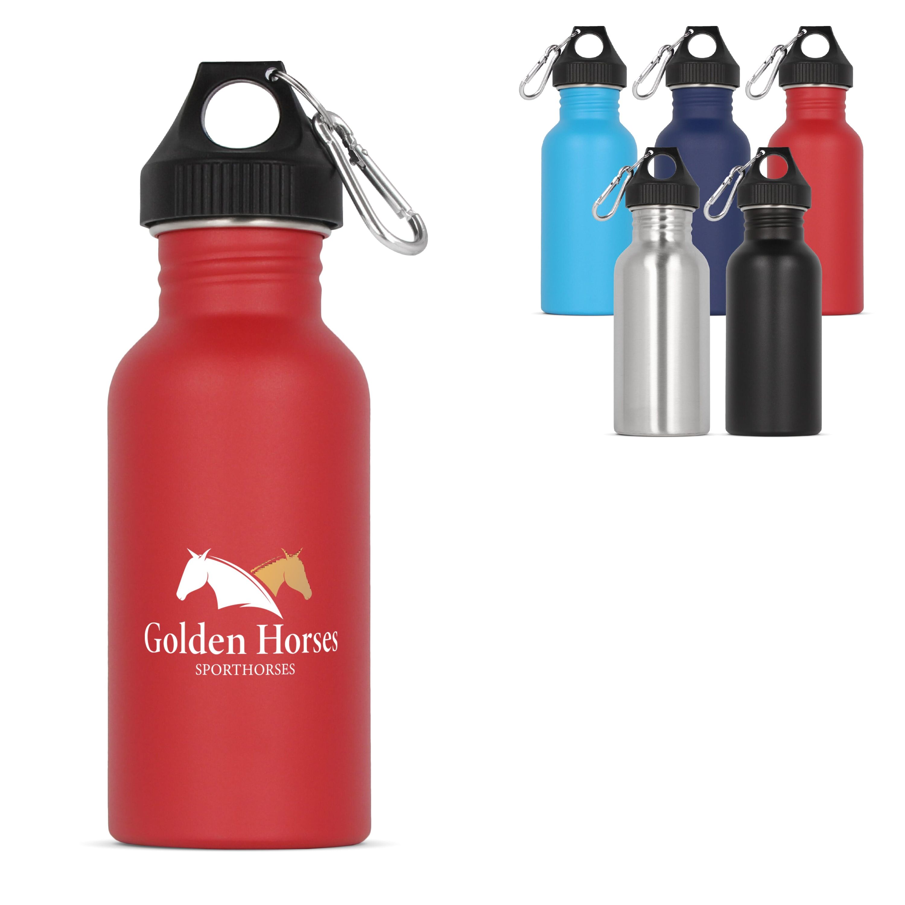 Wasserflasche Lennox 500ml - dunkelrot-522
