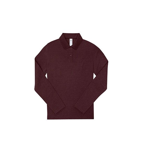 My Polo 210 Long Sleeve /Women - heather burgundy - S-407