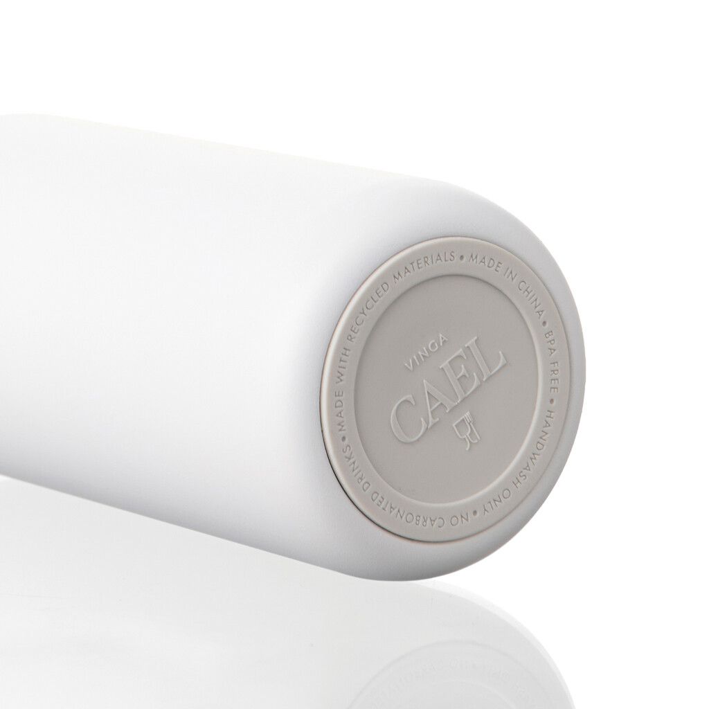 VINGA Cael RCS Stainless-Steel Trinkflasche 600ml - weiß-591