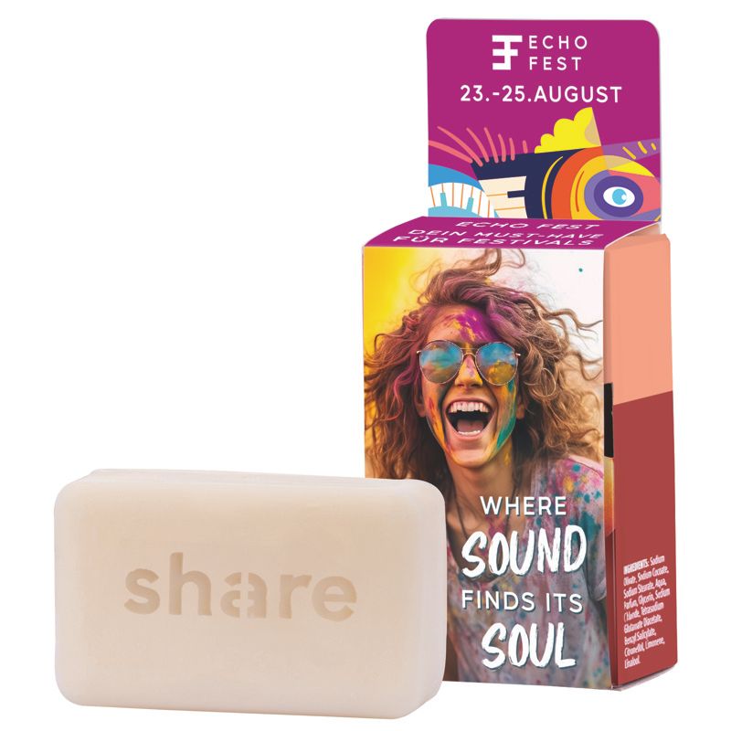 Werbecover, share feste Seife-361