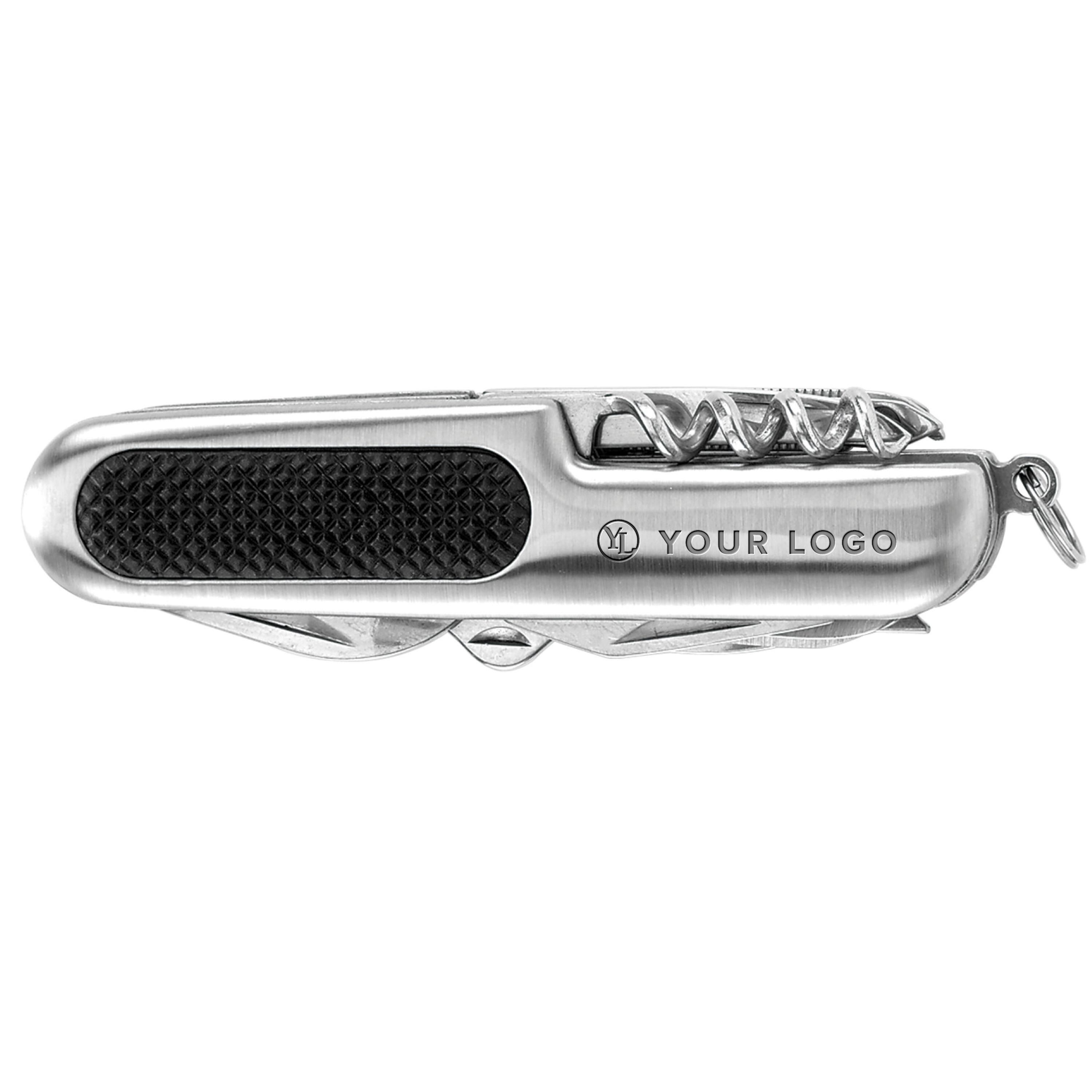 Taschenmesser aus rostfreiem Stahl Carol - silber-992