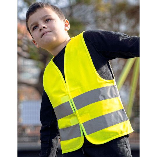 Kids´ Hi-Vis Safety Vest Aarhus - signal orange-122