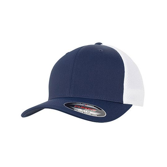 Flexfit Ultrafibre & Airmesh 2-Tone Cap - navy - white-874