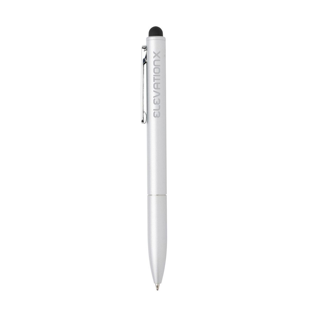 Kymi Stift mit Stylus aus RCS recyceltem Aluminum - silber-855