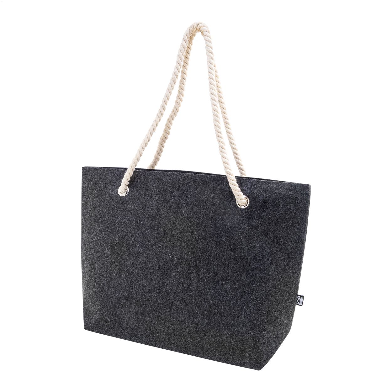 Refelt Beach Strandtasche RPET - dunkelgrau-748