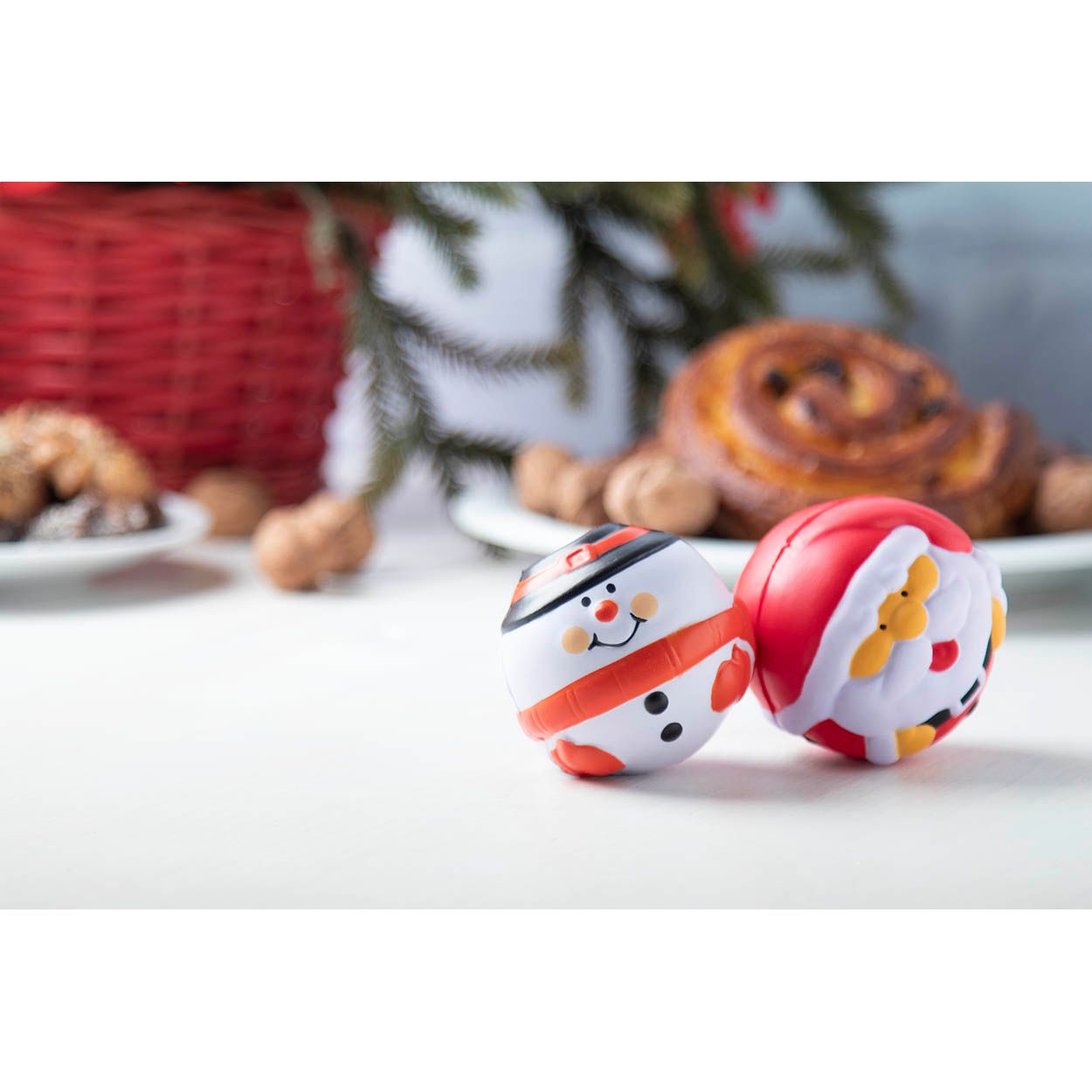 Santa Claus Antistressball - rot-31