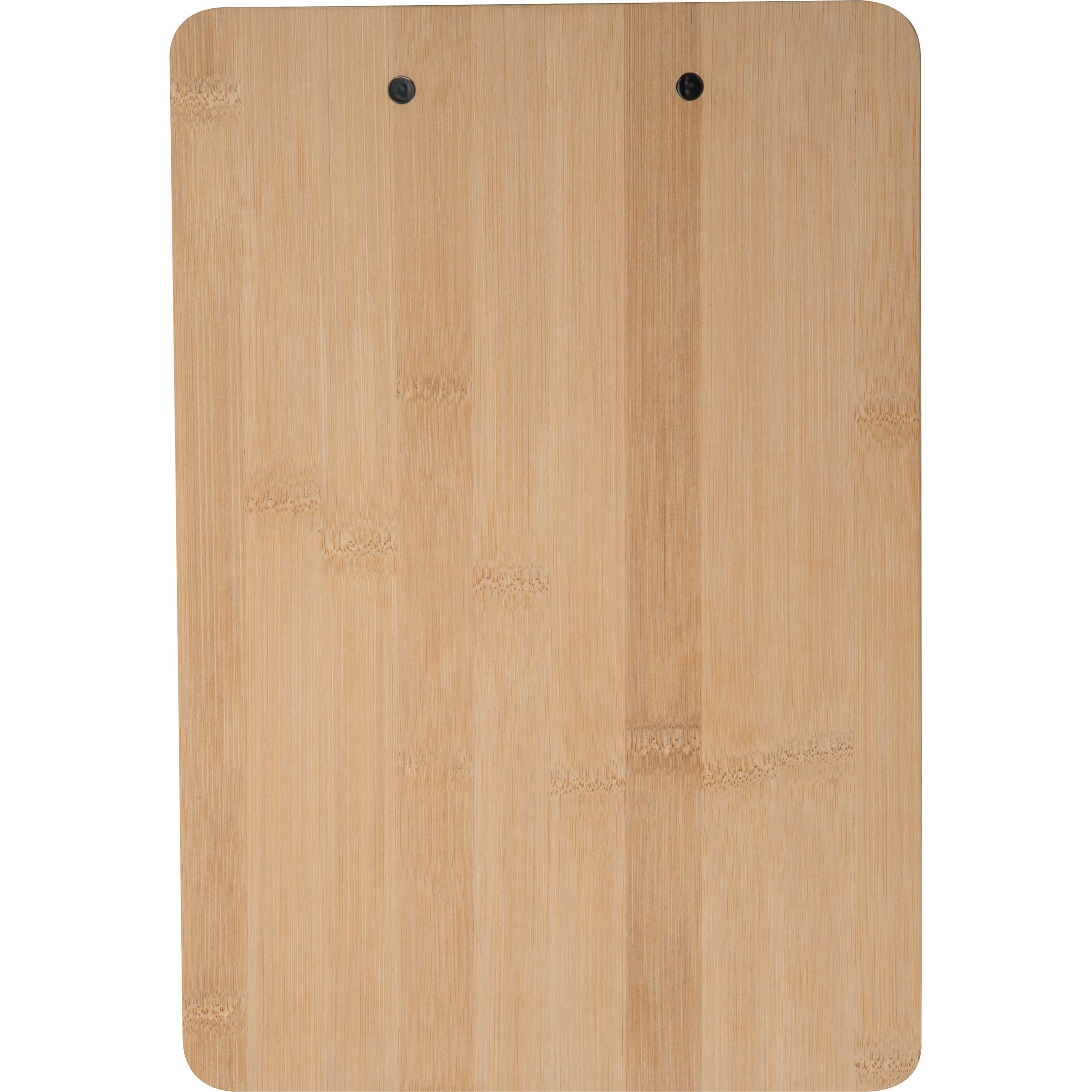 A4 Klemmbrett aus Bambus  - beige-717