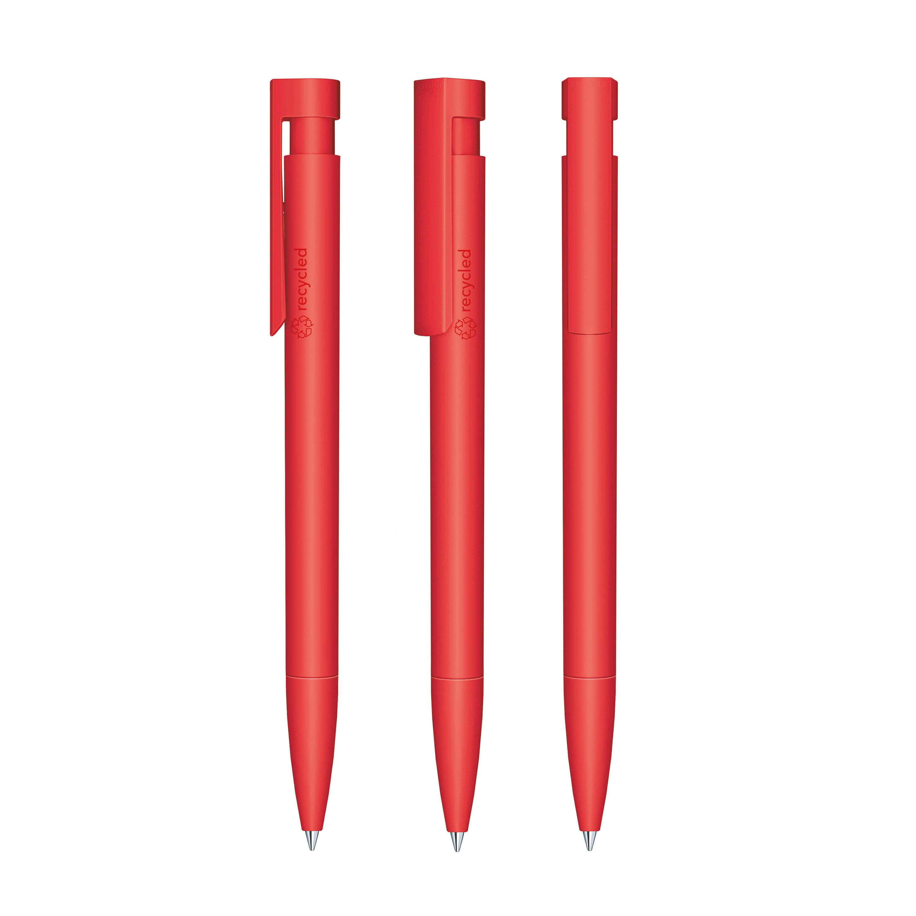 Liberty Matt Recyceld Druckkugelschreiber - rot-516