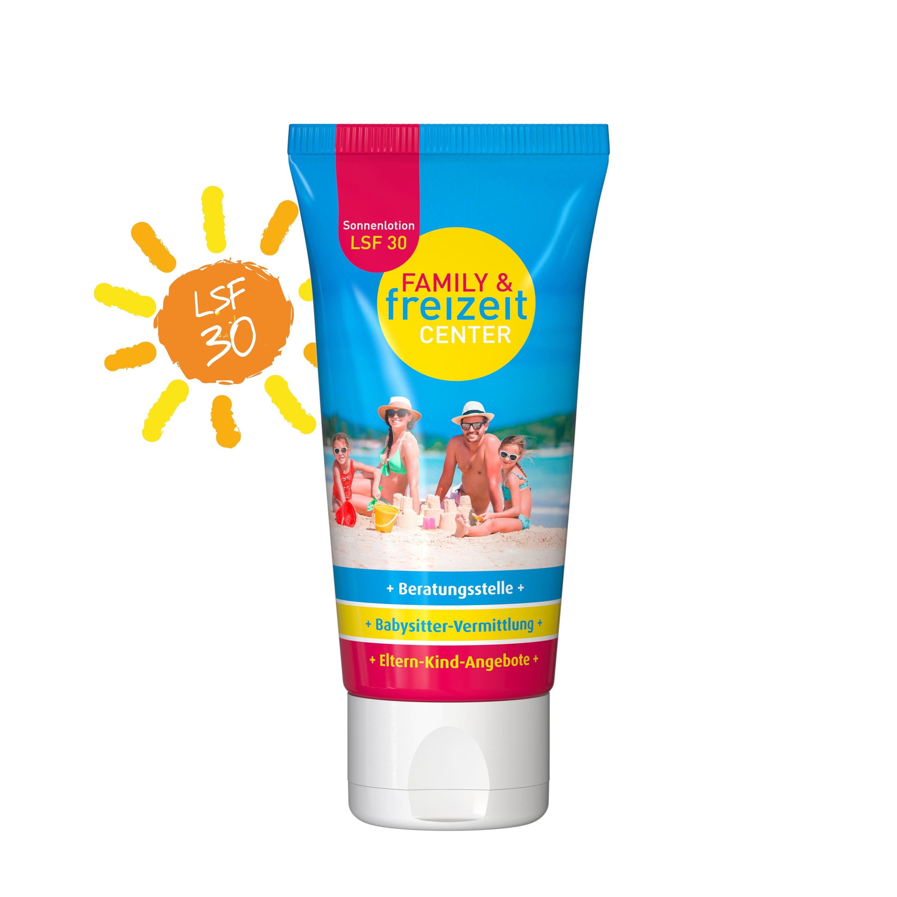 50 ml Tube Sonnenmilch LSF 30 FullbodyPrint-937