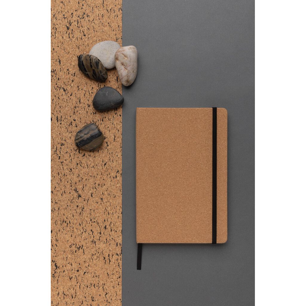 Stoneleaf A5 Notizbuch aus Kork und Steinpapier - braun-480