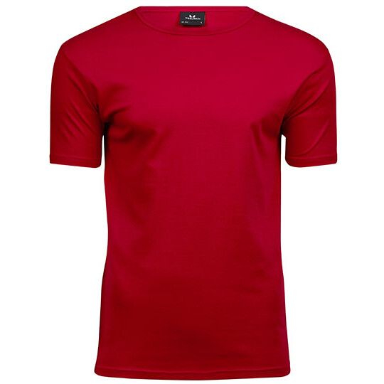 Men´s Interlock Tee - red-823