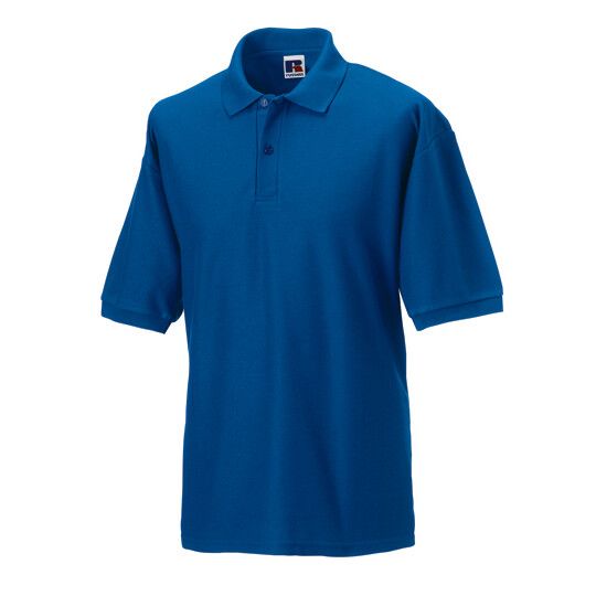 Men's Classic Polycotton Polo - bright royal - L-39