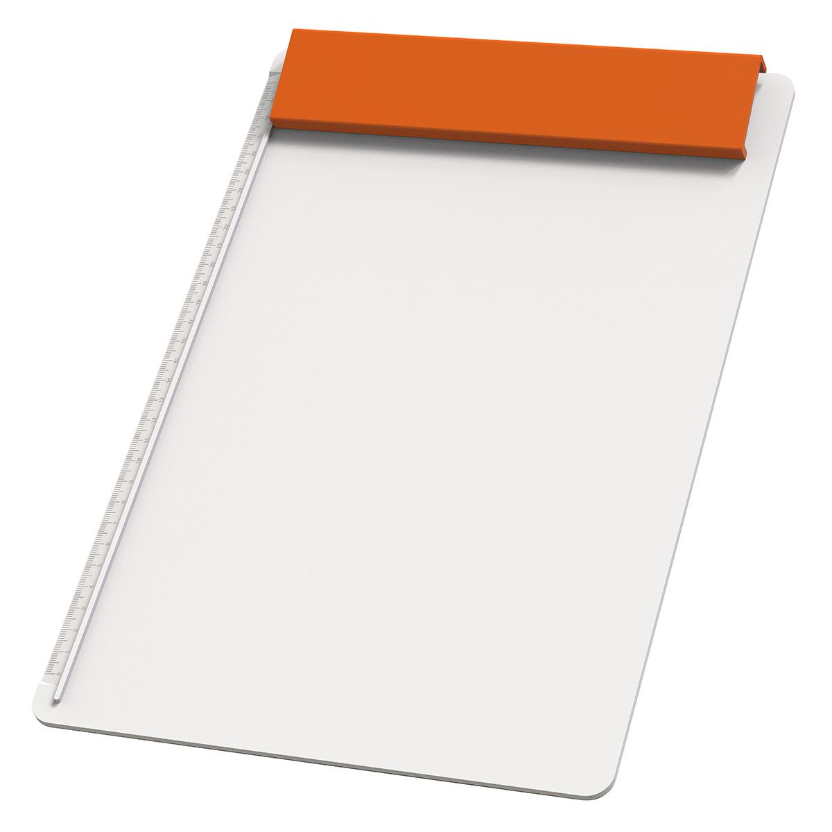 Klemmbrett DIN A4 Alpha - weiß, orange-373