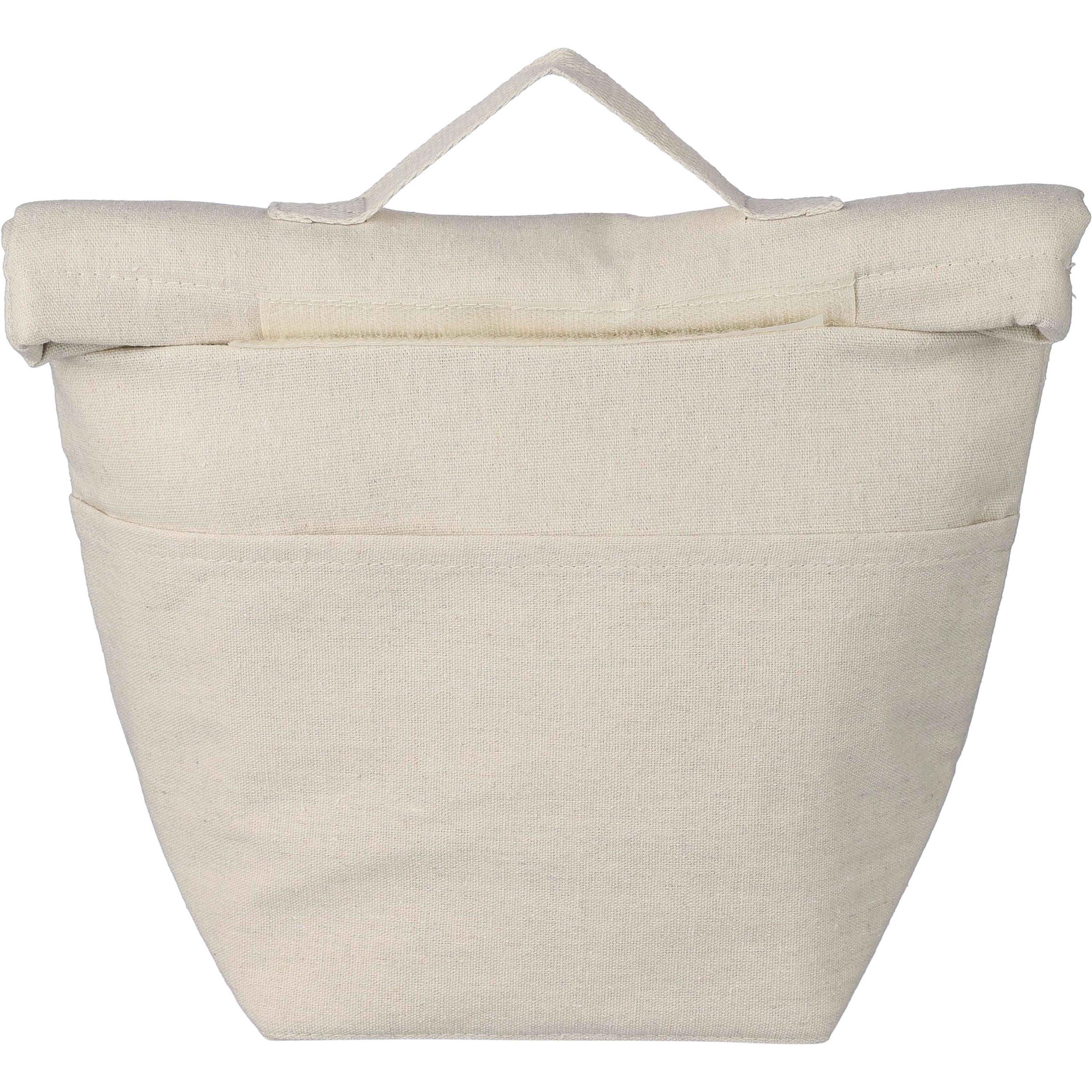 Kühltasche aus recycelter Baumwolle (220g/m2) Faith - khaki-836