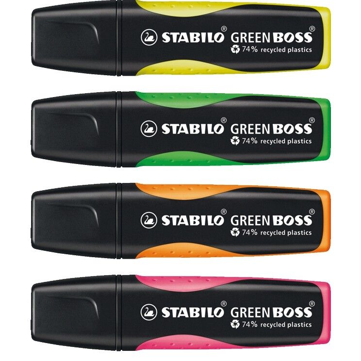 STABILO GREEN BOSS Leuchtmarkierer - grün-456