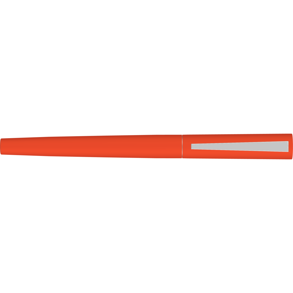 Brush R Gum Rollerball - orange-663