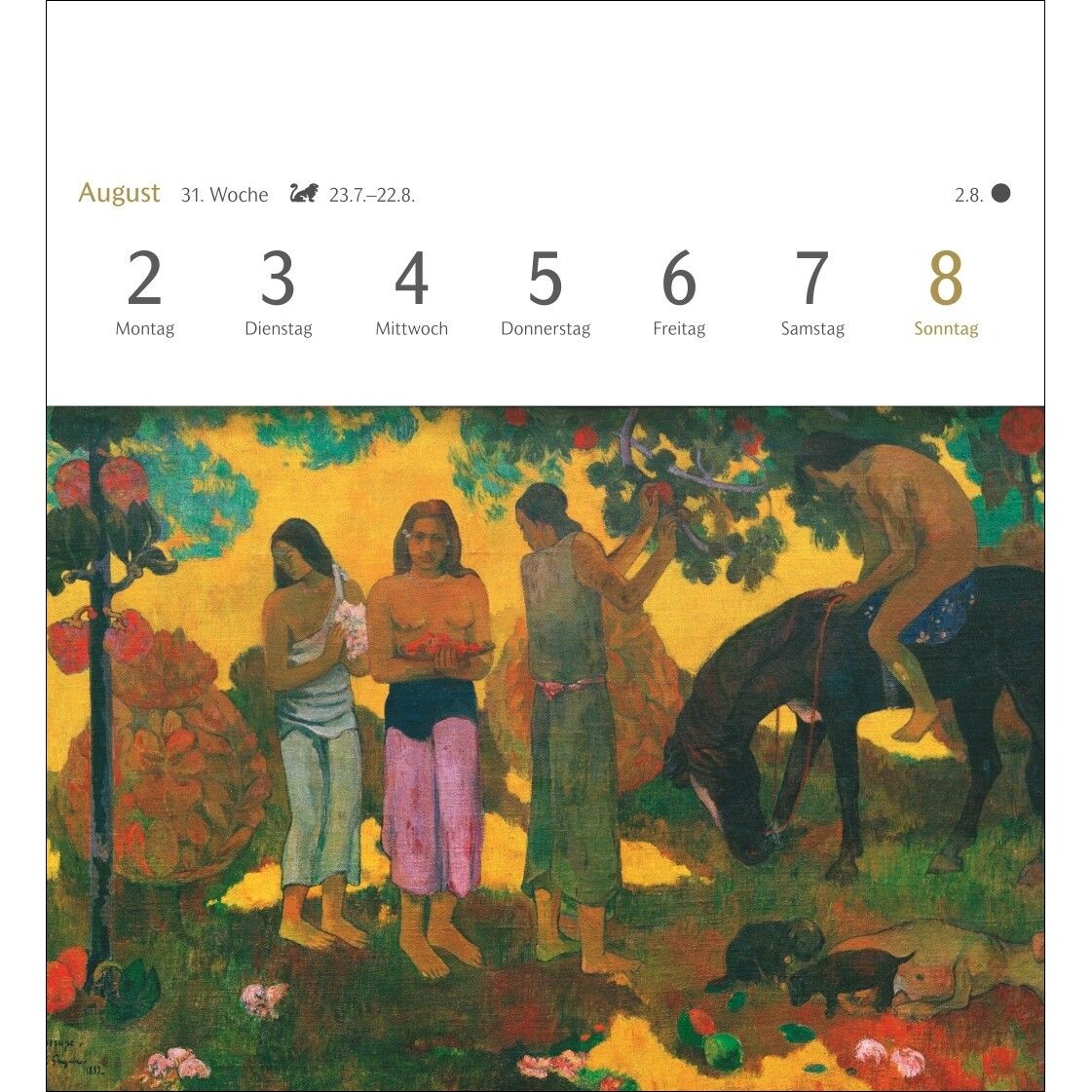 Kunstgenuss Postkartenkalender-388