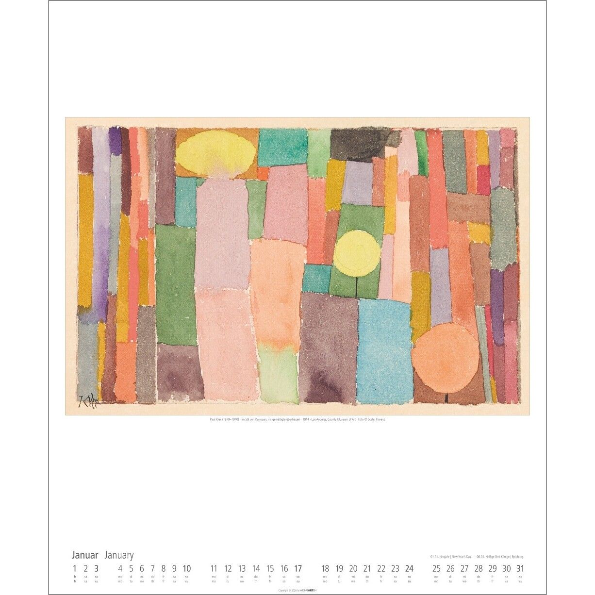 Paul Klee - Kunst & Kultur Kalender-161