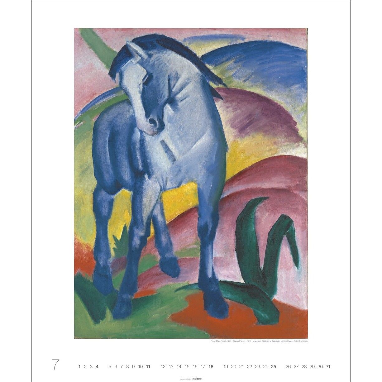 Kunst in Blau Edition - Kunst & Kultur Kalender-497