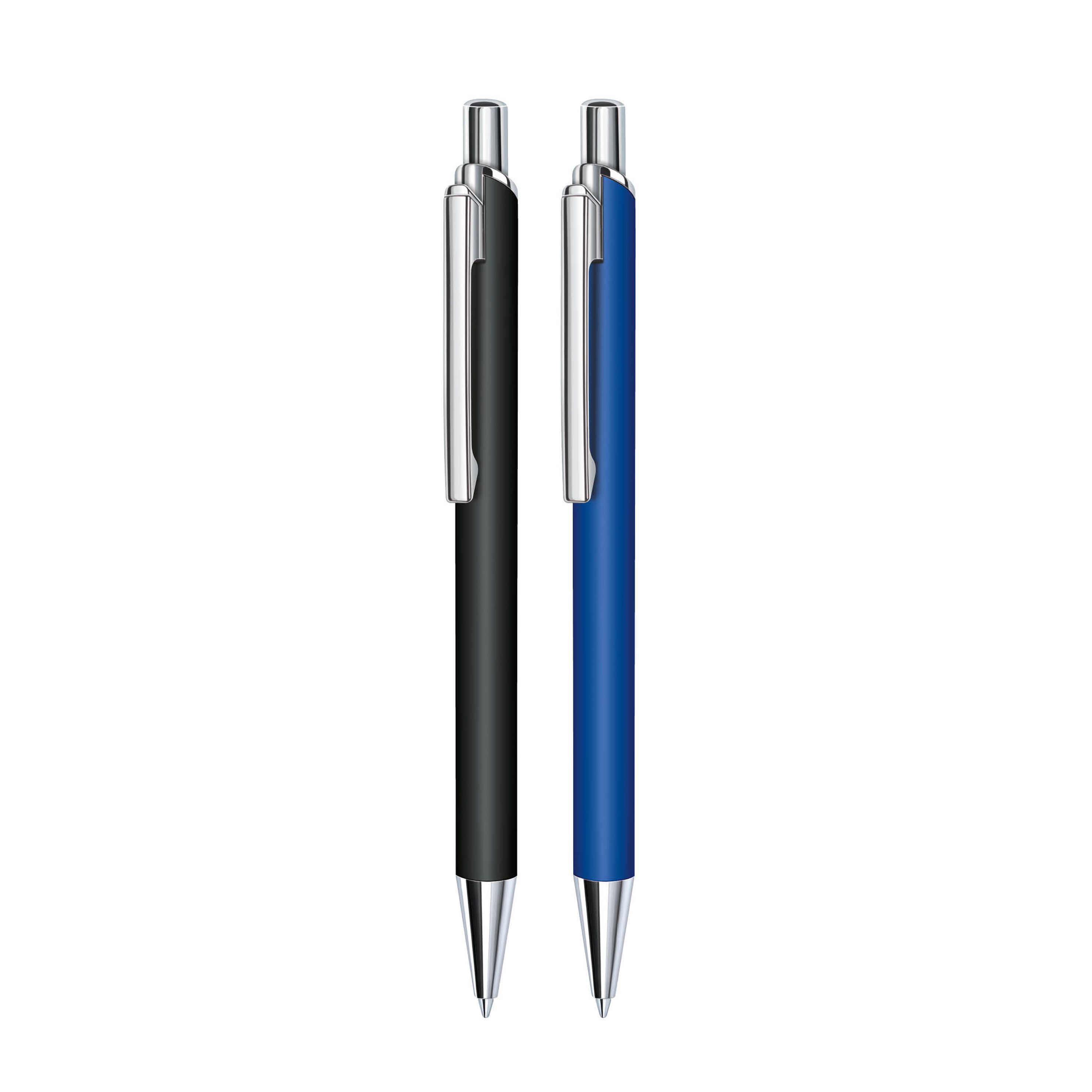 Arvent Soft Touch Druckkugelschreiber - blau-659