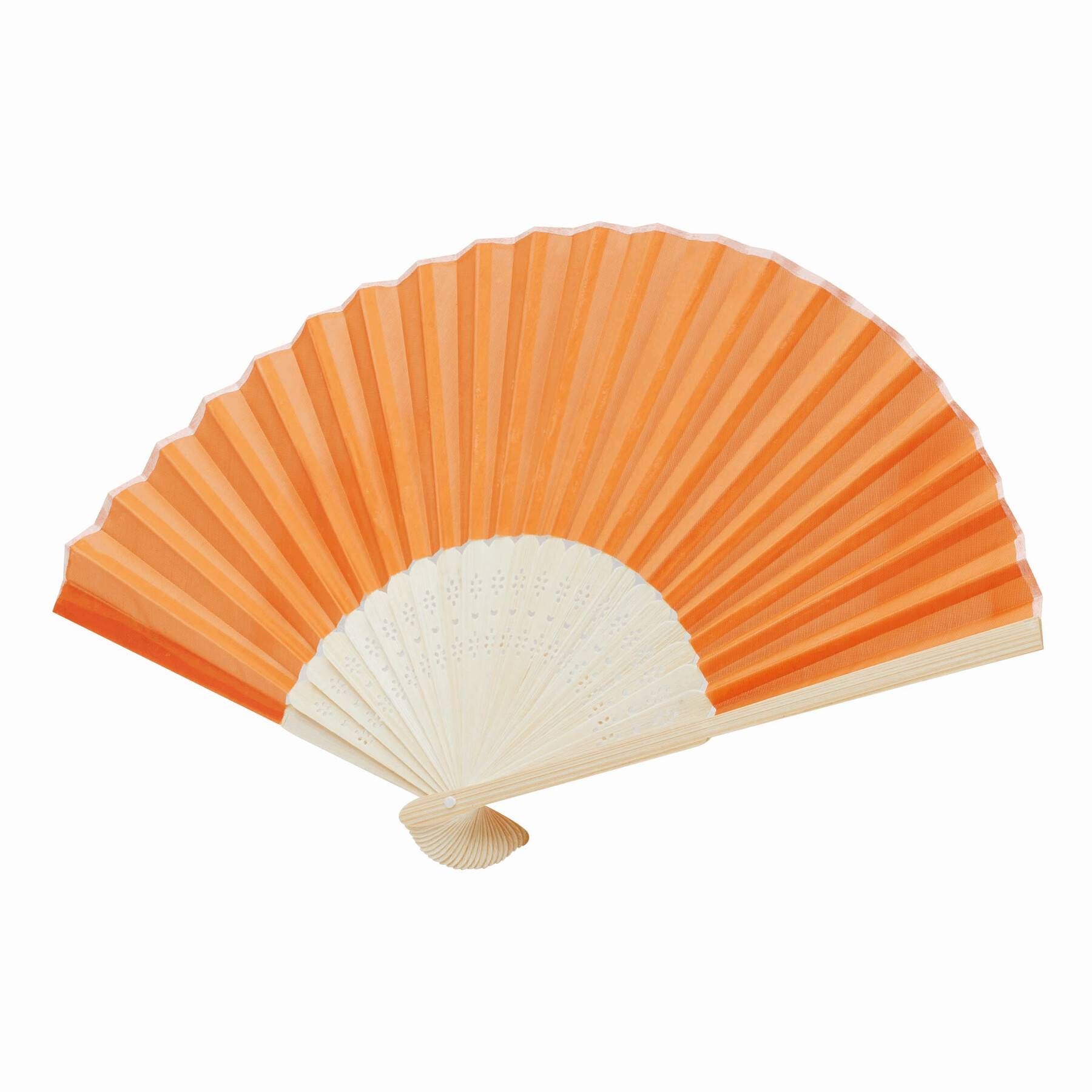 Faltbarer Fächer BAMBOO COOL - orange-273