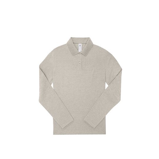 My Polo 210 Long Sleeve /Women - heather grey fog - XXL-864