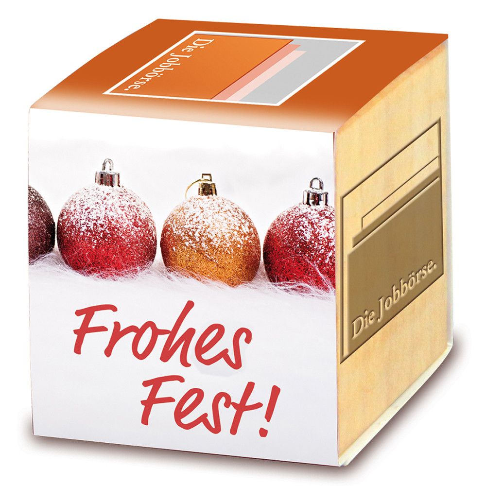 Pflanz-Holz Xmas mit Fichtensamen - Fichte, 1 Seite gelasert-637