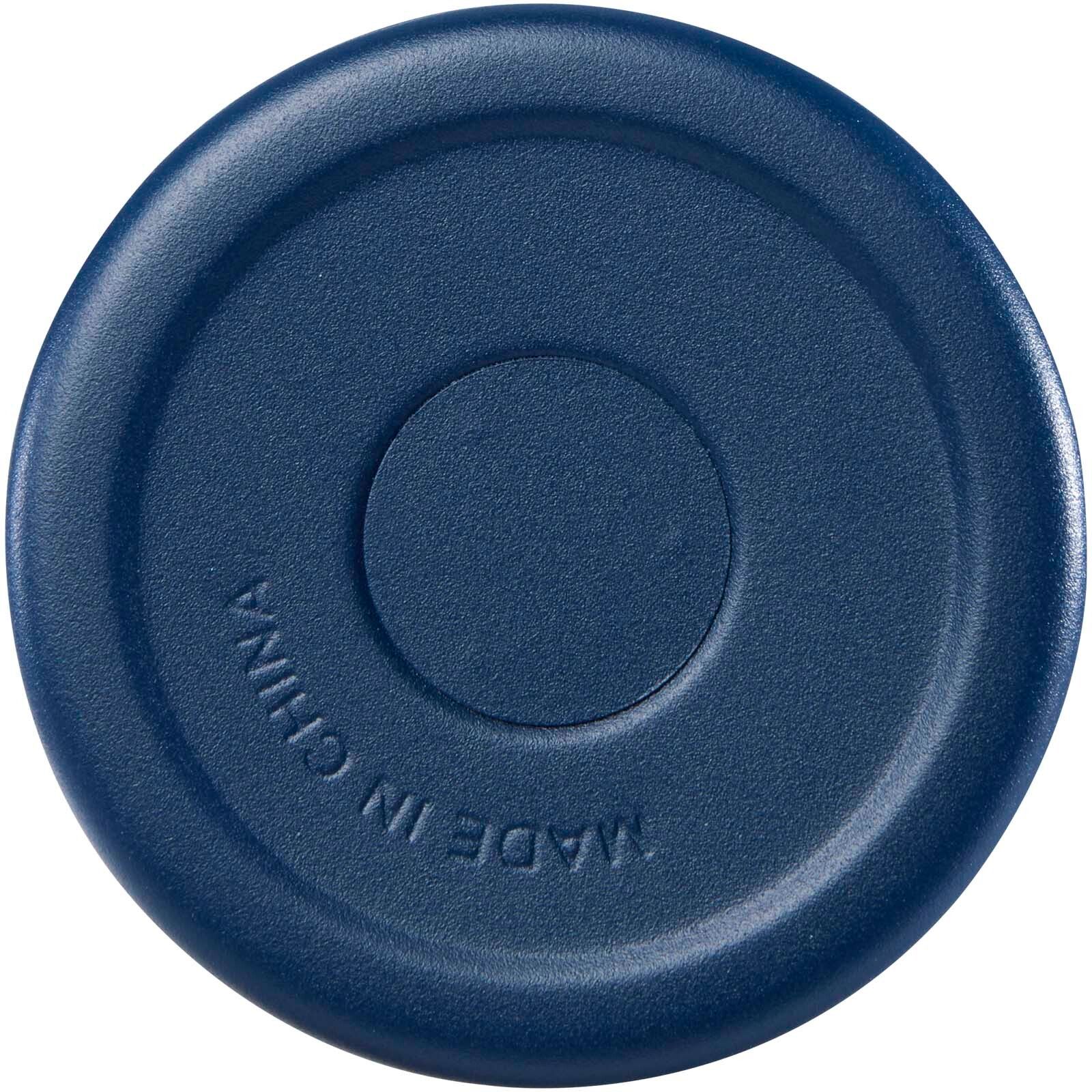 Sydney 1200 ml doppelwandiger RCS-zertifizierter Kupfer-Vakuum Isolierbecher mit Strohhalm - navy-748