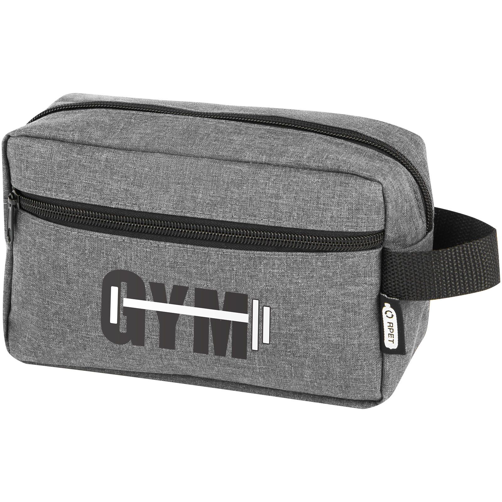 Ross GRS RPET Kulturbeutel, 1,5 l - heather grau-436