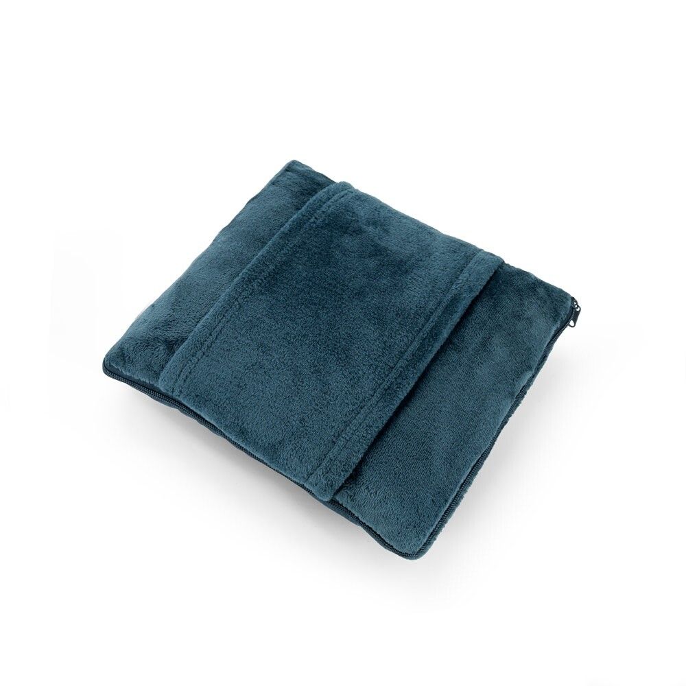 SNUGGY 3-in-1-Set aus Fleece-Gewebe (220 g/m²) ideal für Reisen - blau-587