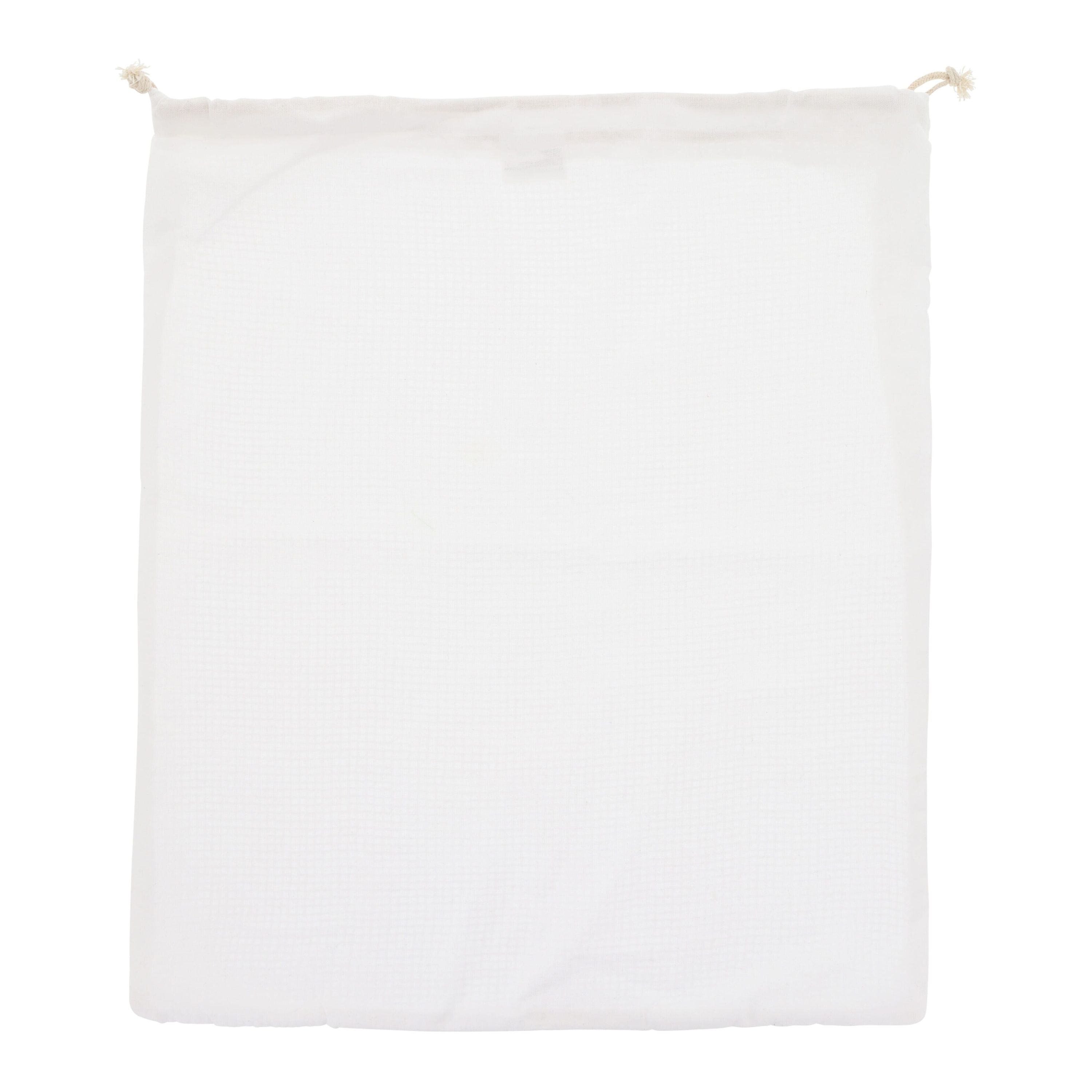 Wiederverwendbare Lebensmitteltasche OEKO-TEX® Baumwolle 40x45cm - weiss-299