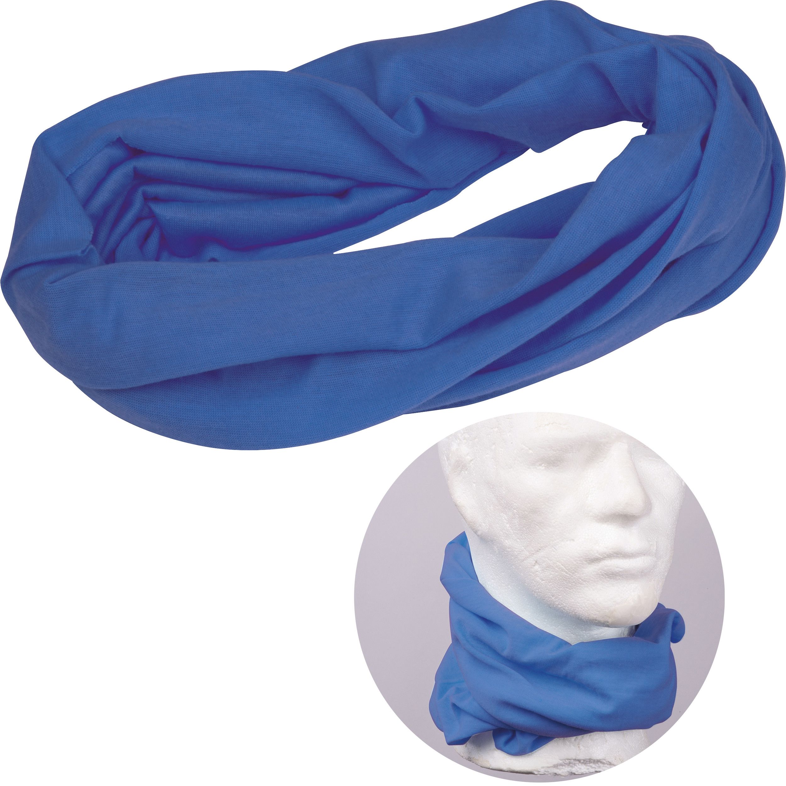 Bandana Loop Schal  - blau-950