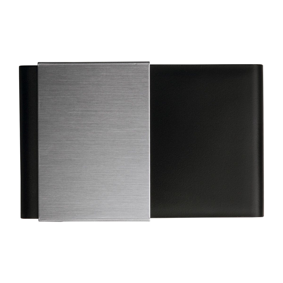 Kredit- und Visitenkartenbox REFLECTS-SARZEDO - silber - schwarz-223