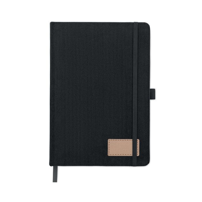 DIN A5 Notizbuch RPET CORDI NOTE - schwarz-132