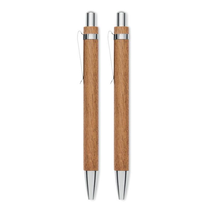 Schreibgeräte-Set Akazienholz JAKARTA SET - holz-436