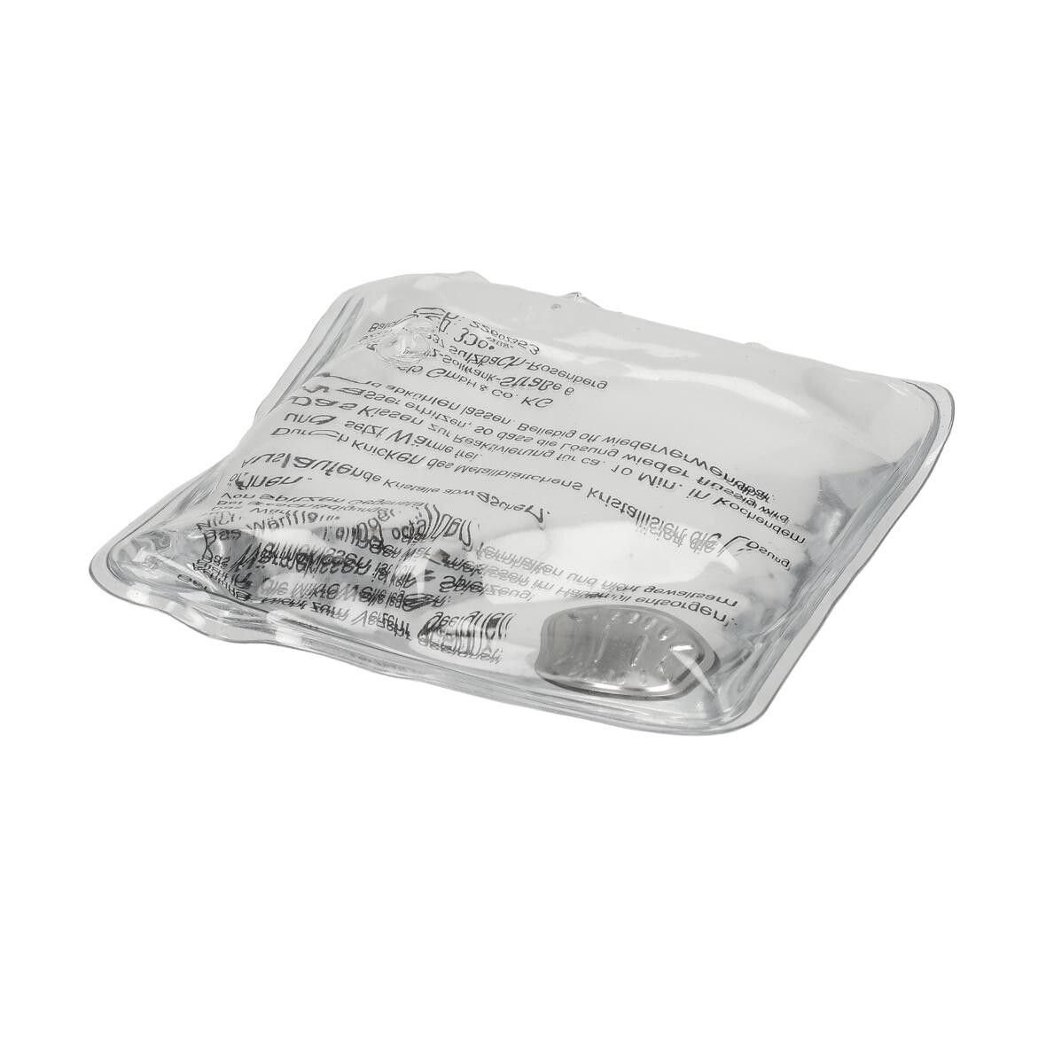 Gel-Wärmekissen Quadrat - transparent-720