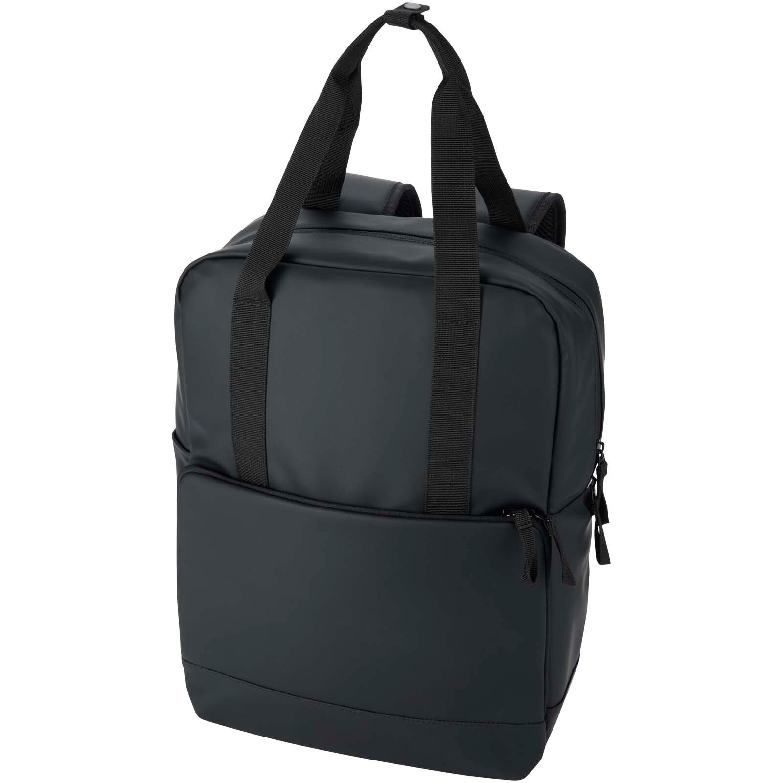 Resi Plus GRS recycelte Rucksackkühltasche 18L - schwarz-303