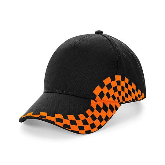 Grand Prix Cap - black - orange-320